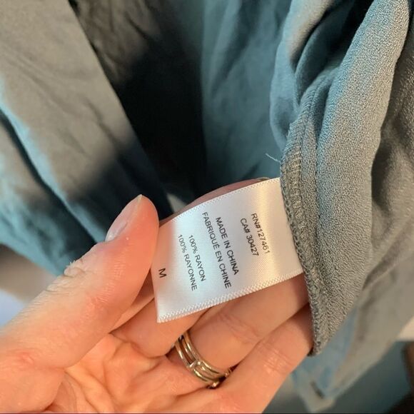 WILDFOX Gray Starry Twist Blouse - Picture 4 of 4